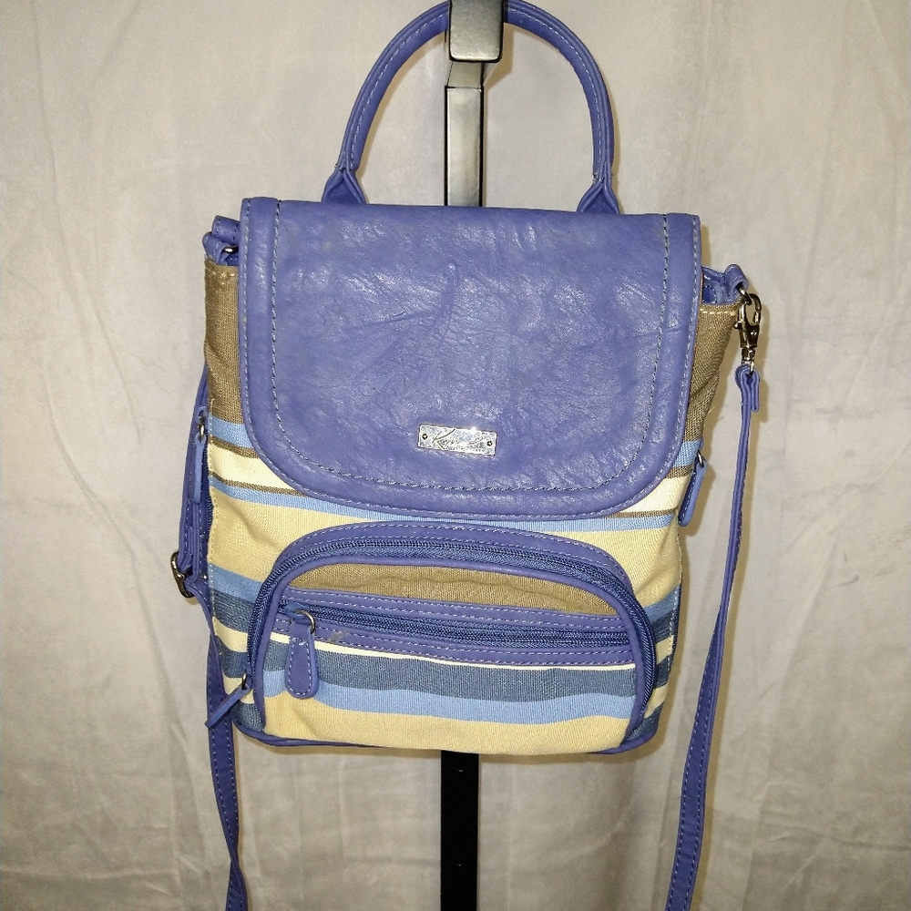 Women's Blue & Brown Kim Rodgers Crossbody Bag